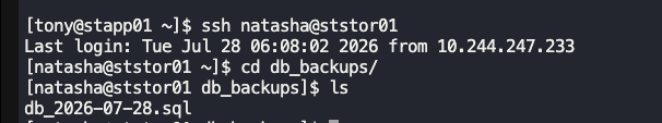Verify File on Storage Server