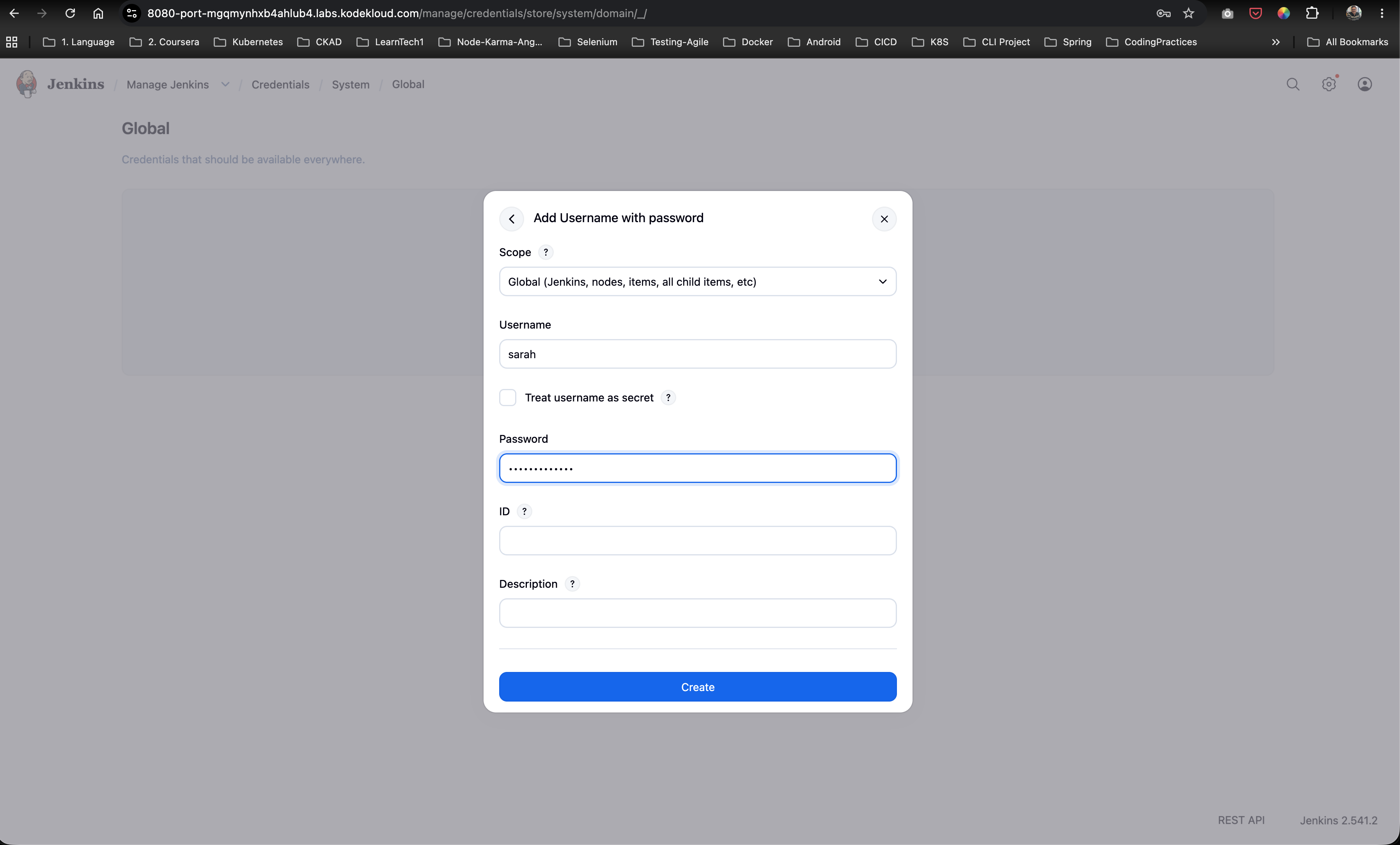 Creating Pipeline Job